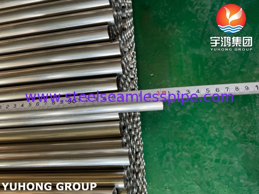ASTM A249 TP316L Сварная трубка из нержавеющей стали Яркая отжигаемая котловая сверхнагреватель Тюбка теплообменника