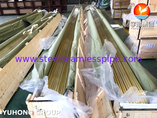 B111 C44300 Admiralty Brass Seamless Tube, широко используется в конденсаторе и теплообменнике