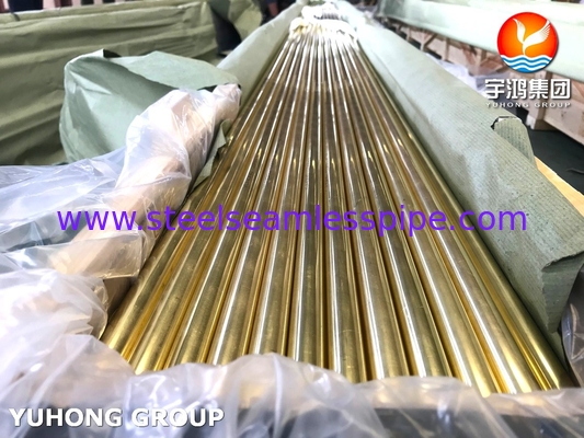 B111 C44300 Admiralty Brass Seamless Tube, широко используется в конденсаторе и теплообменнике