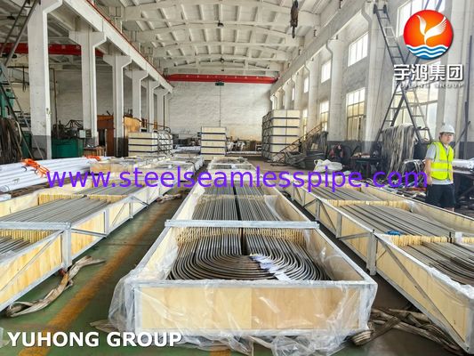 Теплообменник из нержавеющей стали U Bend Tube A213/SA213 TP304L Bright Annealed BA Seamless Grade TP304L / UNS S30403