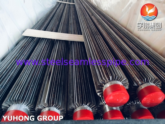 ASTM A213 TP316L Труба с продольным сварным оребрением для масляных охладителей и холодильных систем
