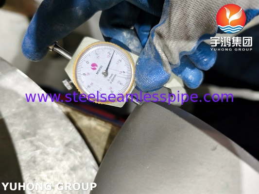 Фитинг из нержавеющей стали ASTM A403 / ASME SA403 WP321H Бесшовный отвод 180° B16.9