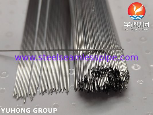 SUS304 Нержавеющая сталь медицинского качества внутривенная внутривенная игла трубка, задний угол резки