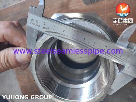 ASTM A182 F316L BSP Союзная шестигранная ниппель для ковки под давлением