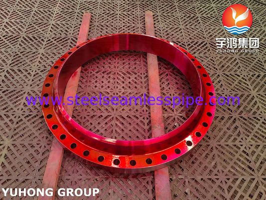 ASTM A105 Сварная шея с поднятой линией из углеродистой стали кованый фланц B16.5