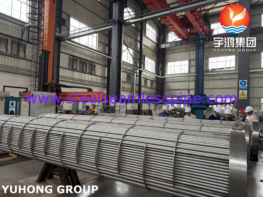 BV проверен SA182 F11 GR.2 Шкаль труб и теплообменник труб типа TEMA R для оптимальной передачи тепла