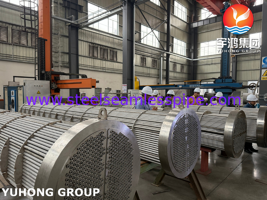 BV проверен SA182 F11 GR.2 Шкаль труб и теплообменник труб типа TEMA R для оптимальной передачи тепла