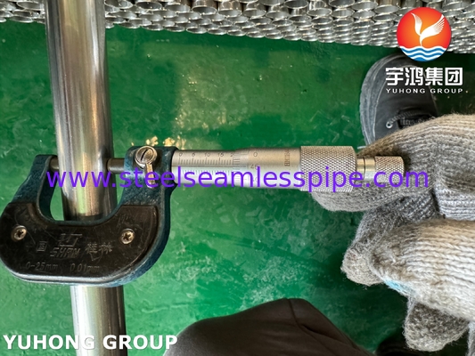 ASTM A249 TP316L Сварная труба, график 10S, трубы для теплообменников и котлов