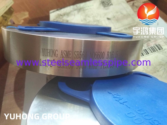 Инконель 600 (сплав 600, UNS N06600) Фланцевая никелевая сплав, ASTM B564 / ASME SA564, сварная шея с поднятой поверхностью (WNRF)