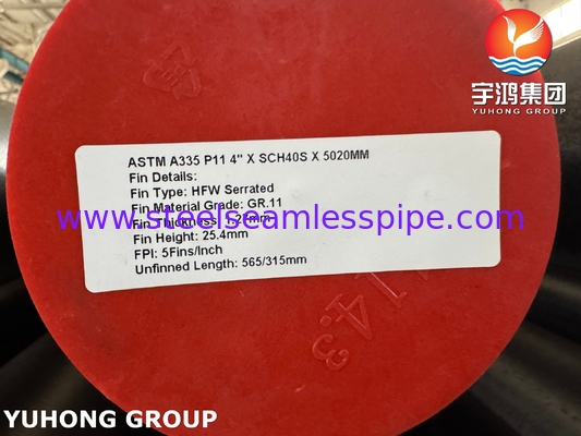 ASTM A335 P11 Зернистые трубы с GR 11 для системы HSRG