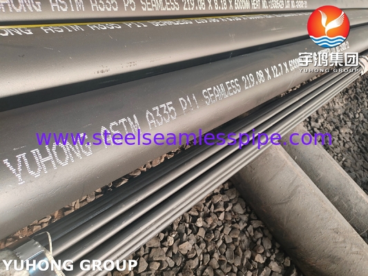 A335 P11 Ferritic Alloy-Steel Seamless Pipe, Hot-Finished and Good Weldability, для паровых линий и котлов