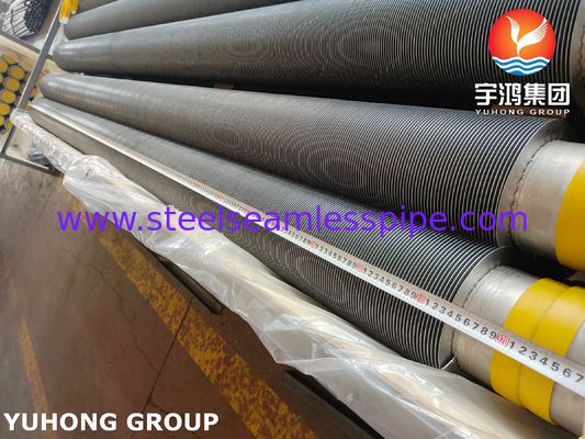 ASTM A376 TP347H Solid Fin Tube for Heat Exchangers and Boilers