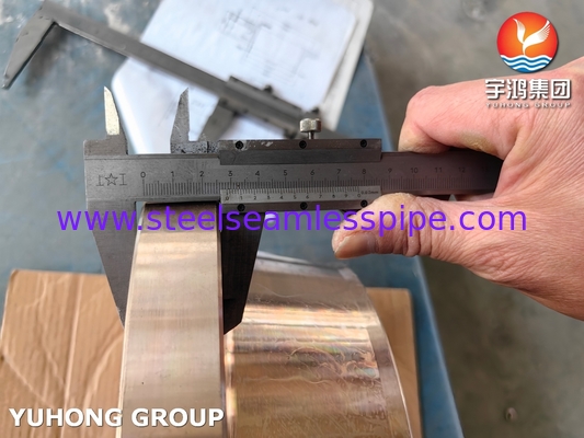 ASTM B283 C70620 Фланц из меди и никеля для морских применений
