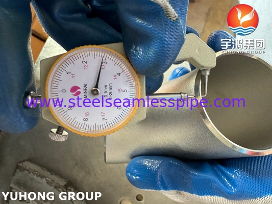 Отвод 90° из нержавеющей стали ASTM A403 WP304, фитинг B16.9
