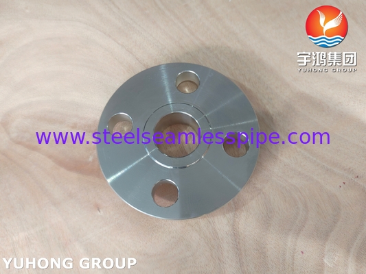 Фланец приварной встык из нержавеющей стали ASTM A182 F316Ti / UNS S31635 B16.5 SORF