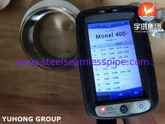 N04400 Фланги WNRF Соответствующие ASTM B564 высокопроизводительные коррозионностойкие фланги