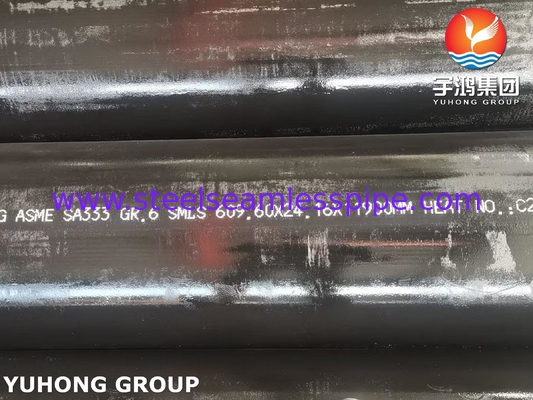 ASME SA333 Степень 6 Бесшовная труба из углеродистой стали для низкой температуры