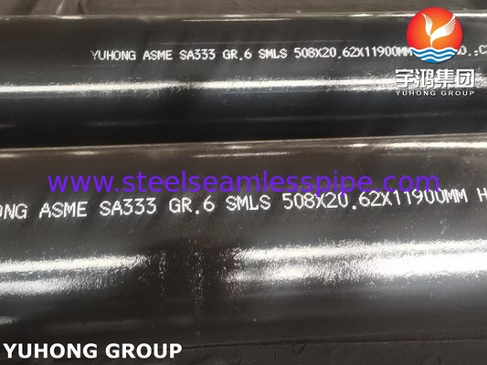 Бесшовная легированная труба ASTM A333 Gr.6 для больших промышленных холодильных систем