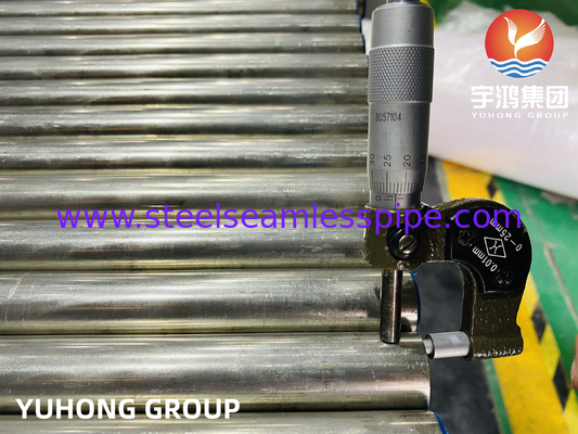 ASTM B167 Бесшовная труба из никелевого сплава UNS N06600 Inconel 600 для теплообменника