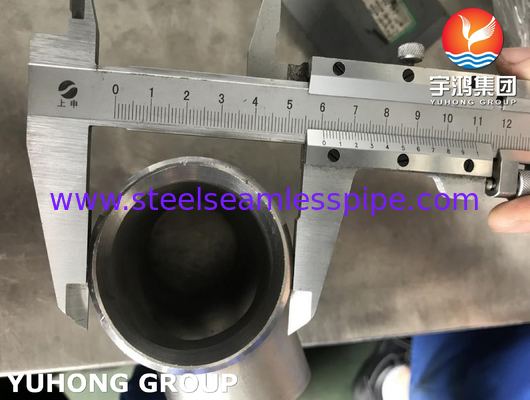 ASTM A815 S31803 Двухфазный фитинг из нержавеющей стали Тройник B16.9