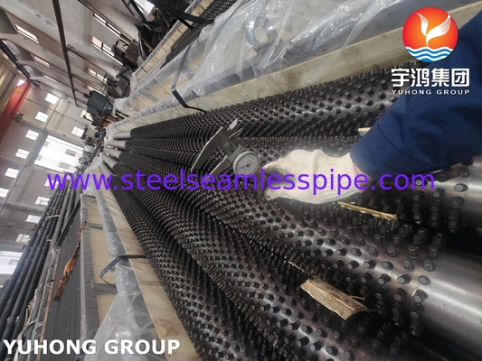 ASTM A335 Gr P5 Сплавная стальная прорезанная трубка для рафинирующей нагревательной печи