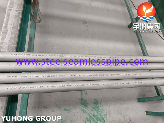 Manufacturer of ASTM A790 S31803 Duplex Pipes EN 10204 3.2 Certified UNS S31803