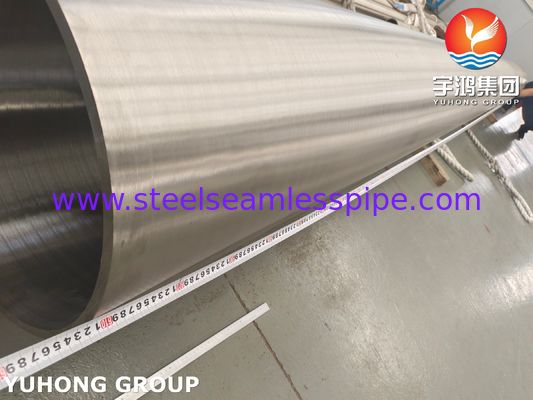 ASME SB163 N04400 Конденсатор из никелевого сплава Monel 400 и трубка для теплообменника