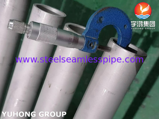 ASME SA213 TP347H Бесшовная трубка из нержавеющей стали для сверхнагревателей и воздухонагревателей