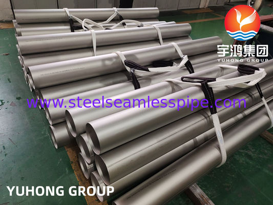 ASTM B514 Inconel 800H UNS N08800 Сварные трубы из никелевого сплава для обработки газа