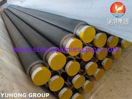 ASTM A376 TP347H труба с CS Fins HFW Fin Tube, профессиональное теплостойкое решение