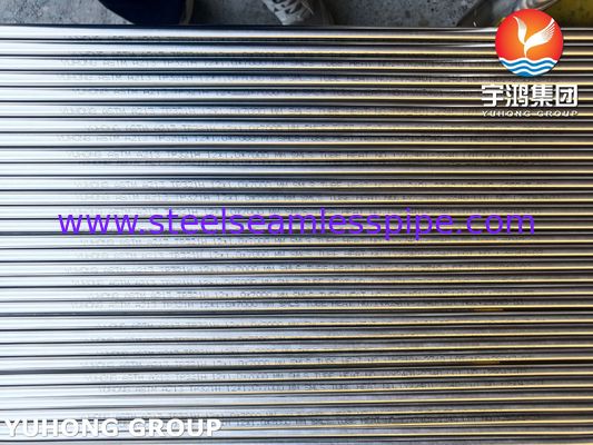 ASTM A213 TP312H Нержавеющая сталь Бесшовная трубка Яркая отжигаемая поверхность для теплообменника