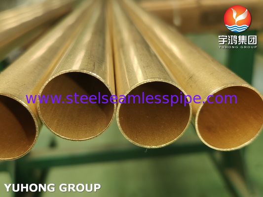 JIS H3300 C6872T Copper Tube Power Plants Thermal And Nuclear Power Plants)