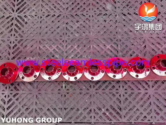 ASTM A105 Сварная шея с поднятой линией из углеродистой стали кованый фланц B16.5