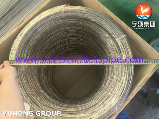 ASTM A269 TP316L 1.4404 Stainless Steel Seamless Coil Tube For Gas Industry