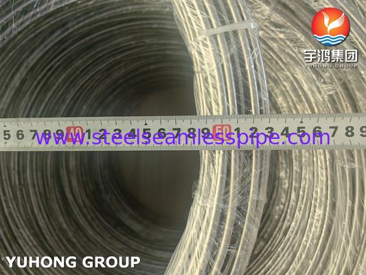 ASTM A269 TP316L 1.4404 Stainless Steel Seamless Coil Tube For Gas Industry