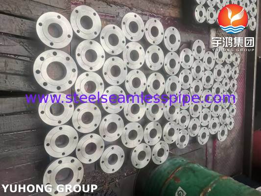 ASTM A182 F304 Нержавеющая сталь фланцевая крышка с поднятой лицом B16.5