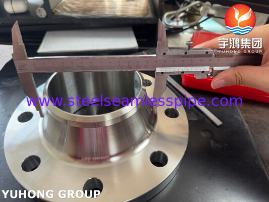 Фланец приварной встык ASTM B564 UNS N08020 из сплава Alloy 20 ASME B16.5 WNRF