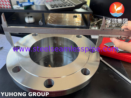 Фланец приварной встык ASTM B564 UNS N08020 из сплава Alloy 20 ASME B16.5 WNRF