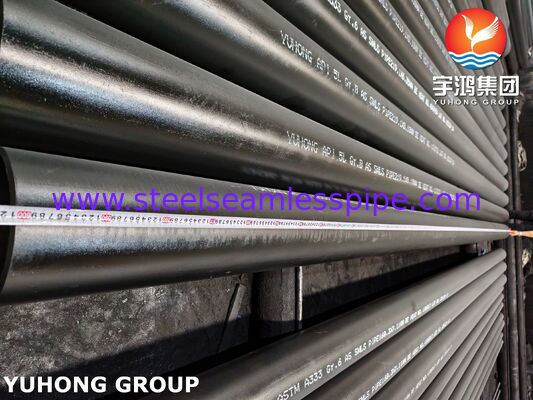 ASTM A333 Gr. 6 Carbon Steel Seamless Tube Pipe for Low Temperature Service