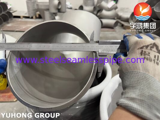 ASTM B366 WPHC276 / UNS N10276 BW Трубовые фитинги Hastelloy C276 Локоть 45 градусов 90 градусов