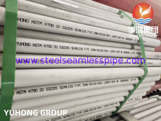ASTM A790 S32205 Duplex Stainless Steel Seamless Pipe High Strength & Corrosion Resistant Tube