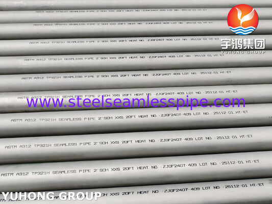 ASTM A312 TP321/321H / 12Х18Н10Т / 1.4541 Нержавеющая труба для высокотемпературного обслуживания
