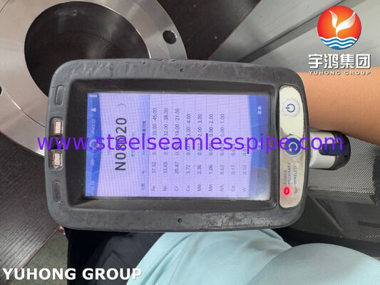 Фланец из никелевого сплава ASTM B564 N08020 для высокотемпературного применения