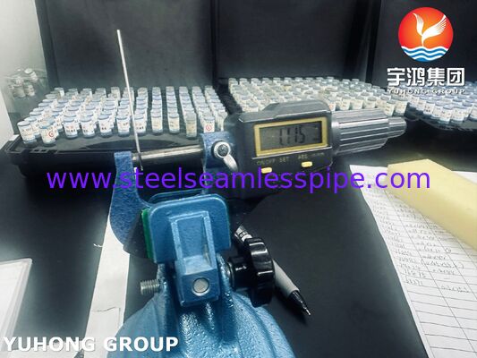 SUS304 X5CrNi18-9 Капиллярная труба из нержавеющей стали медицинского качества для хирургических приборов