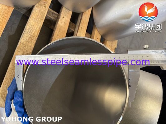 ASTM A403 WP316L Нержавеющая сталь с 90 градусным сварным коленом