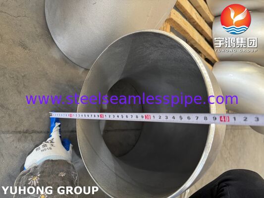 ASTM A403 WP316L Нержавеющая сталь с 90 градусным сварным коленом