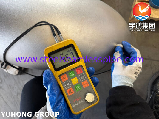 ASTM A403 WP316L Нержавеющая сталь с 90 градусным сварным коленом