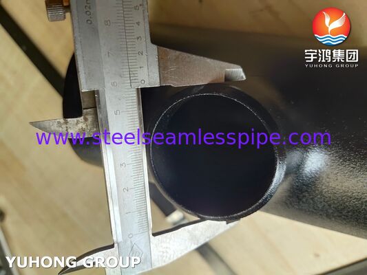 Фитинг из углеродистой стали ASTM A234 WPB, тройник переходной, под приварку встык