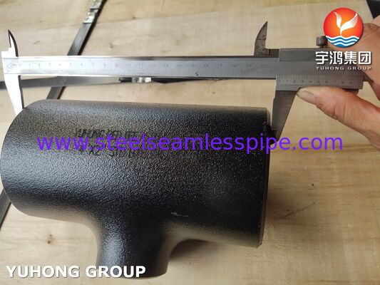 Фитинг из углеродистой стали ASTM A234 WPB, тройник переходной, под приварку встык