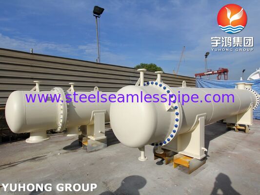 Теплообменник с плавучей головой типа AES ASME U с трубками TP316L для тяжелого обслуживания